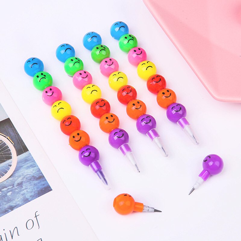 ComBo 50 Bút Chì Khúc Mặt Cười Cảm Xúc