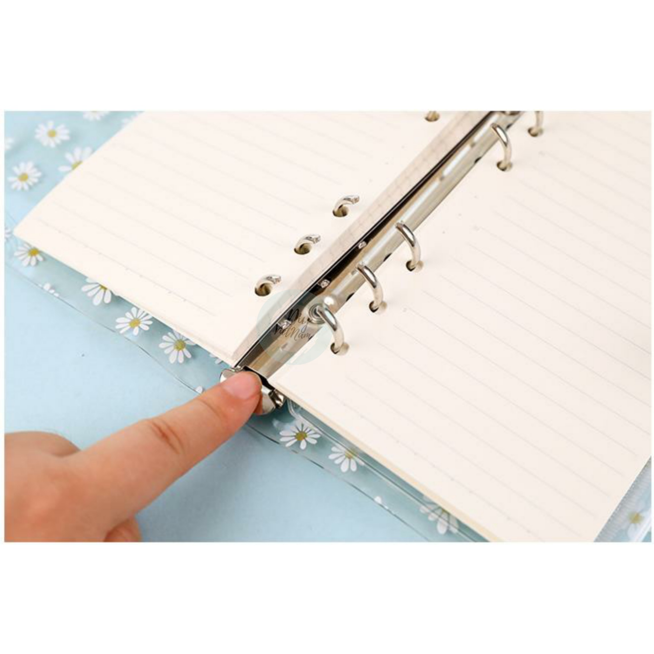 [HCM]VỎ PLANNER LITTLE DAISY TRONG SUỐT A6/A7