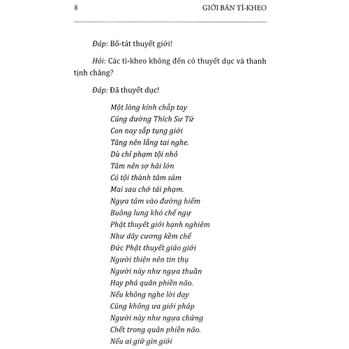 Sách - Giới Bản Tì - Kheo