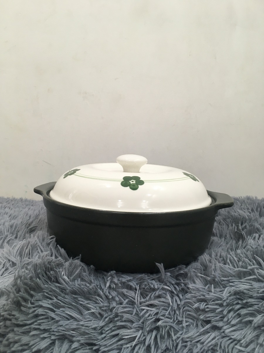 Porcelain Pot 24X8.5 cm - 2.2 Liter - Dong Hwa Ceramics - High Quality Vietnamese Products