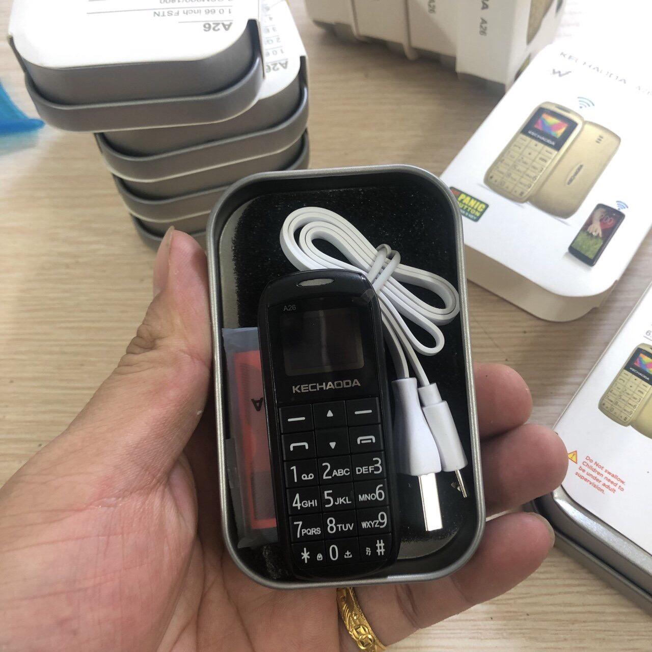 Điện thoại mini Kechaoda A26 siêu nhỏ 2sim