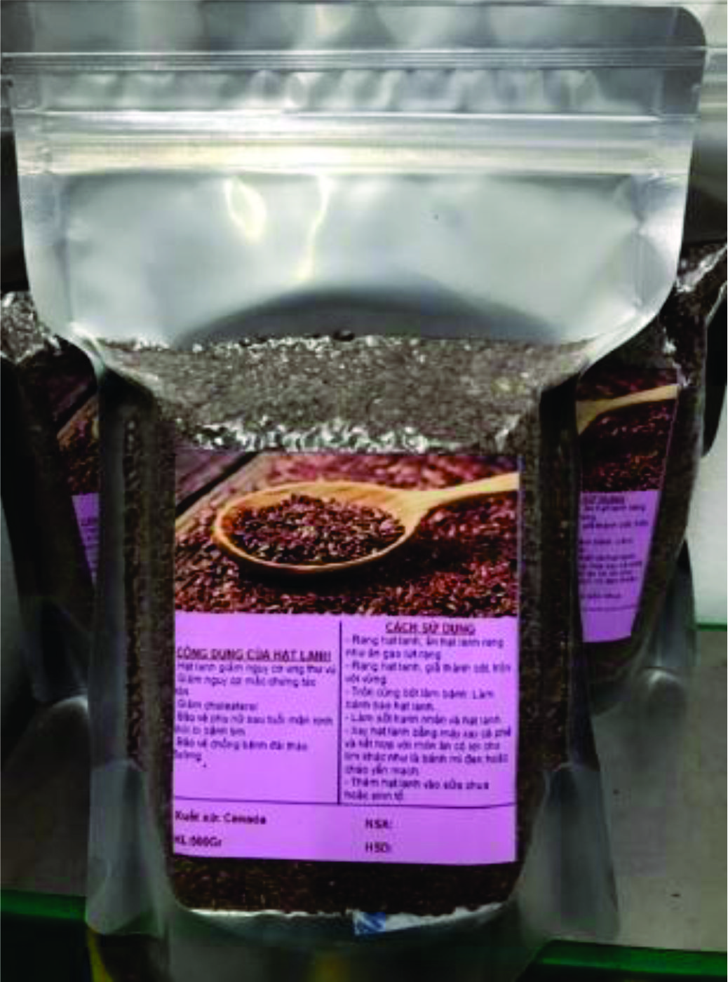 Hạt Lanh Canada 500g