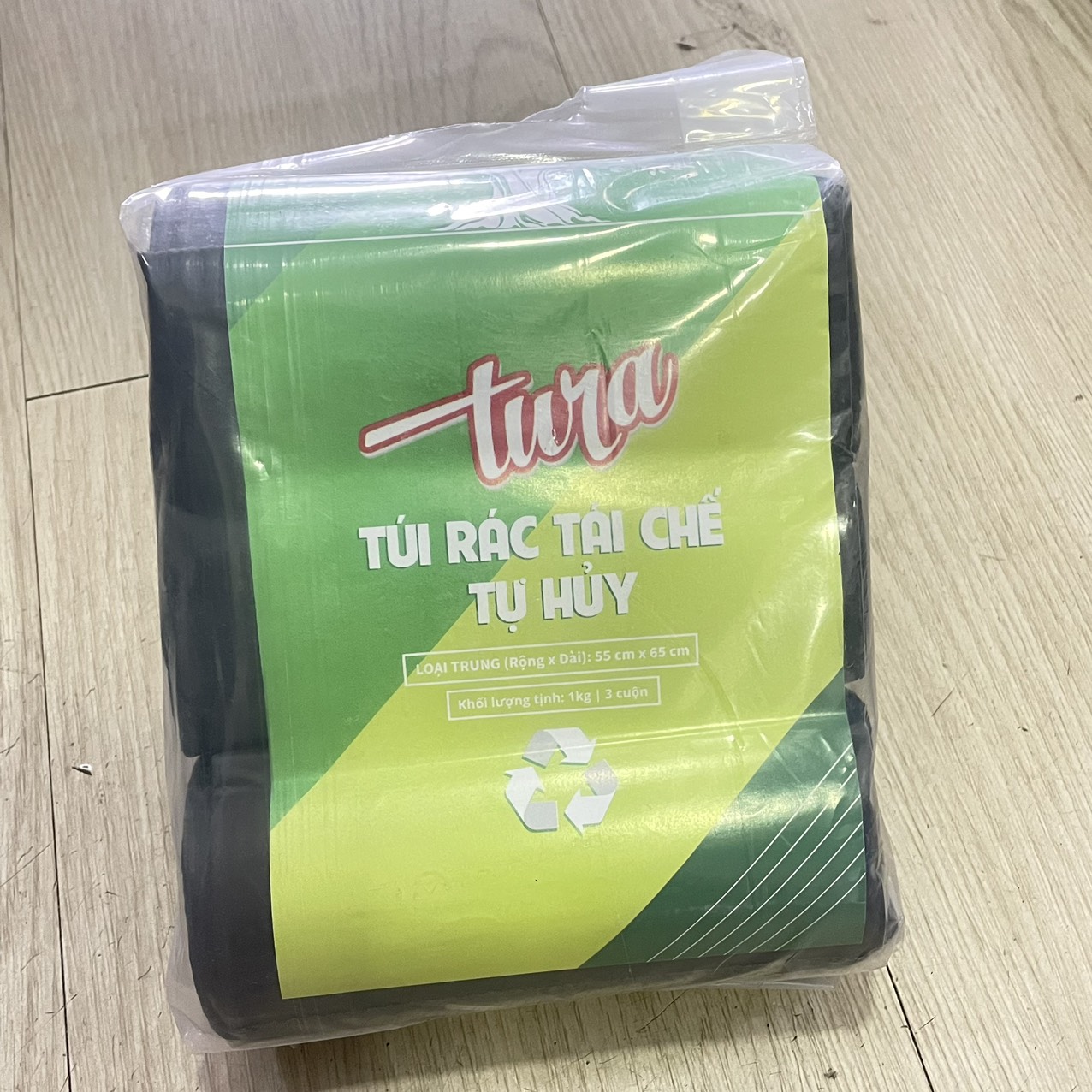 Túi Đưng Rác Đen Nhiều Size- 1kg/Túi