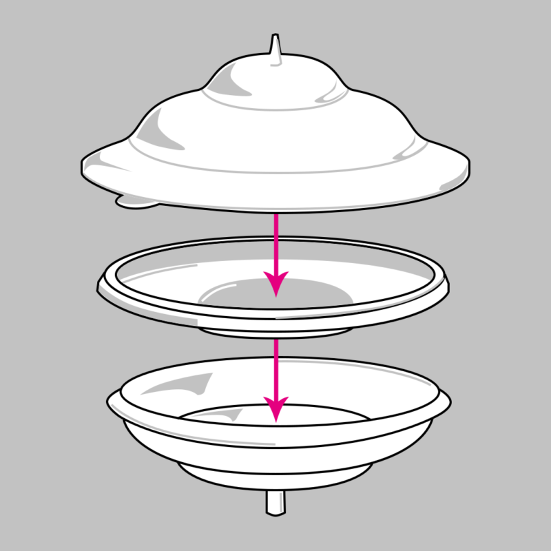 Dụng Cụ Chặn Sữa Máy Hút Sữa Spectra - Hàng Chính Hãng (01 Chiếc/ Set)
