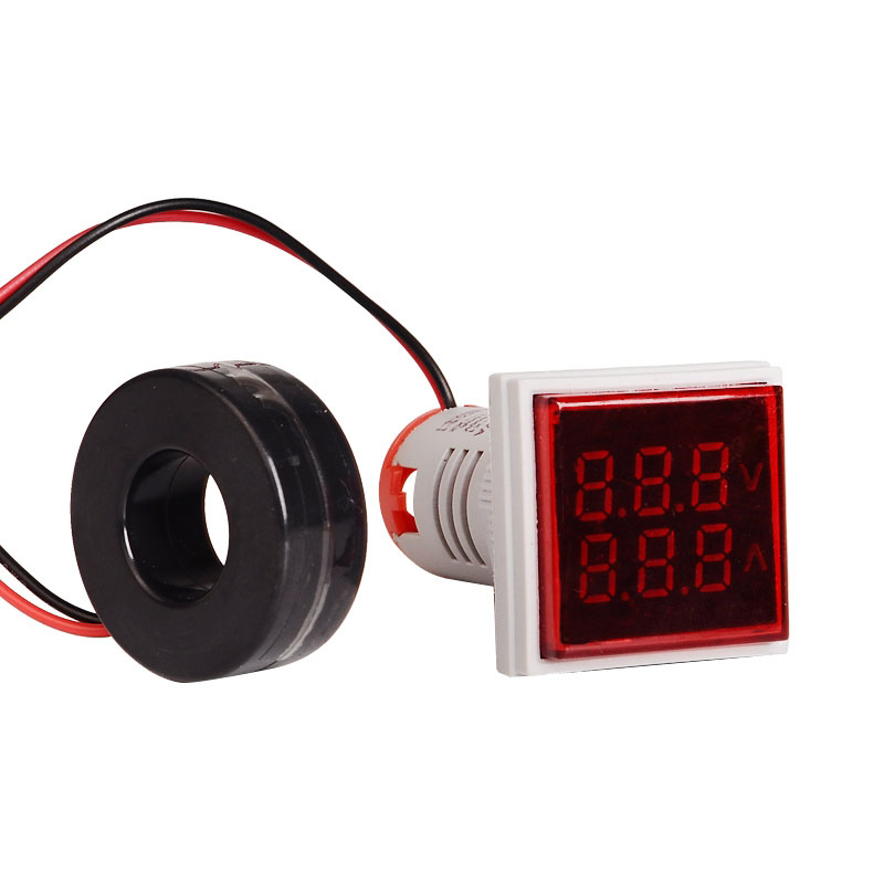 Đèn Báo Vuông Hiển Thị Volt Ampe