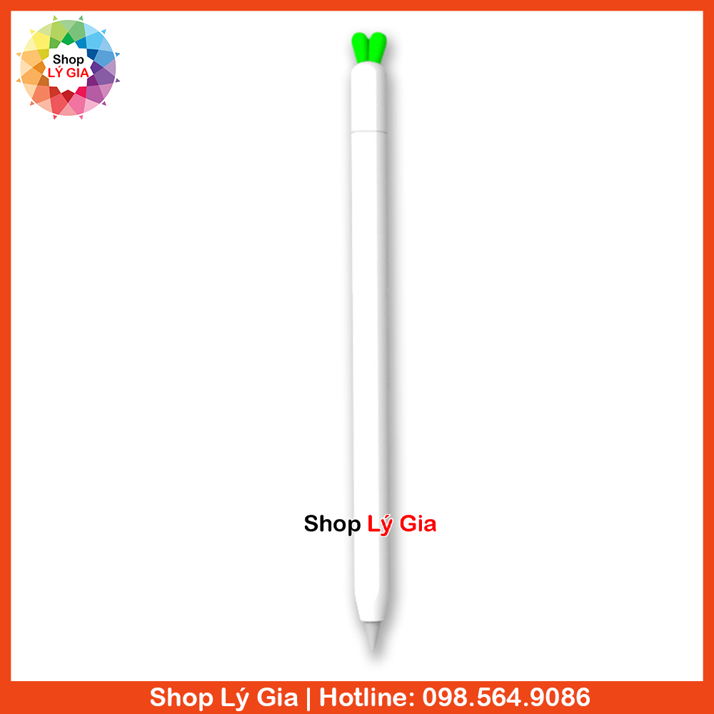 Ốp case Cà Rốt cho bút Apple Pencil 1/2