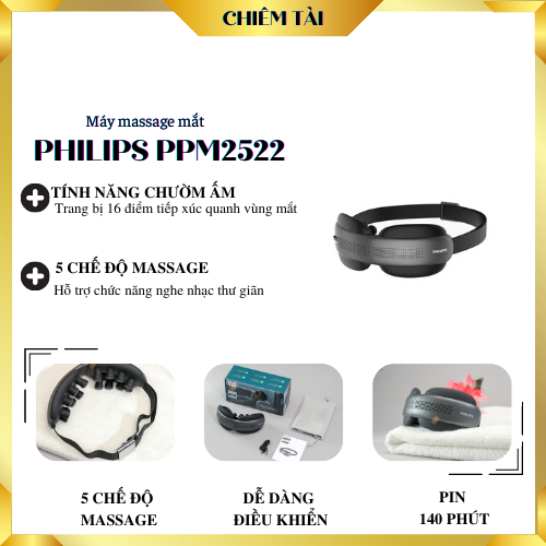 Máy massage mắt philips ppm2522