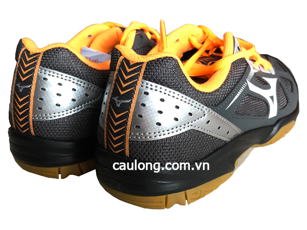 Giày Cầu Lông Mizuno Cyclone Speed Xám Cam