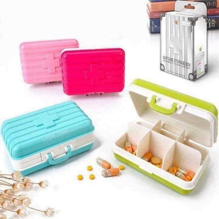 Hộp Chia Thuốc Mini Bỏ Túi