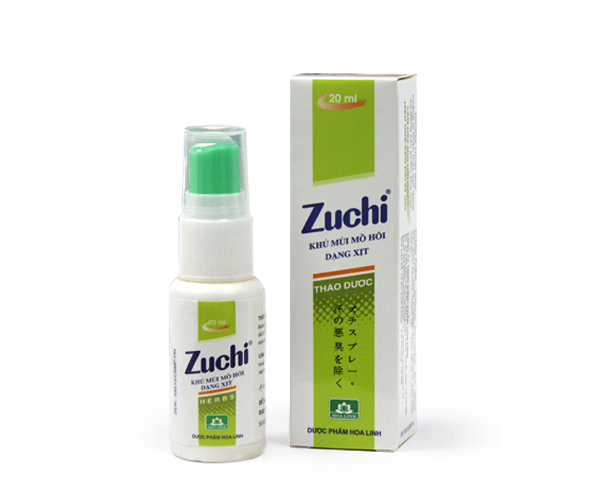 Combo 5 Xịt Khử Mùi Zuchi Nách