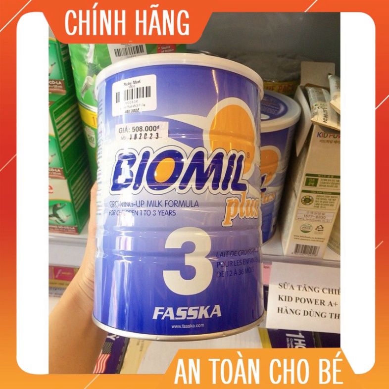 [Date 2.2025] Sữa Biomil Plus số 3 lon 800g