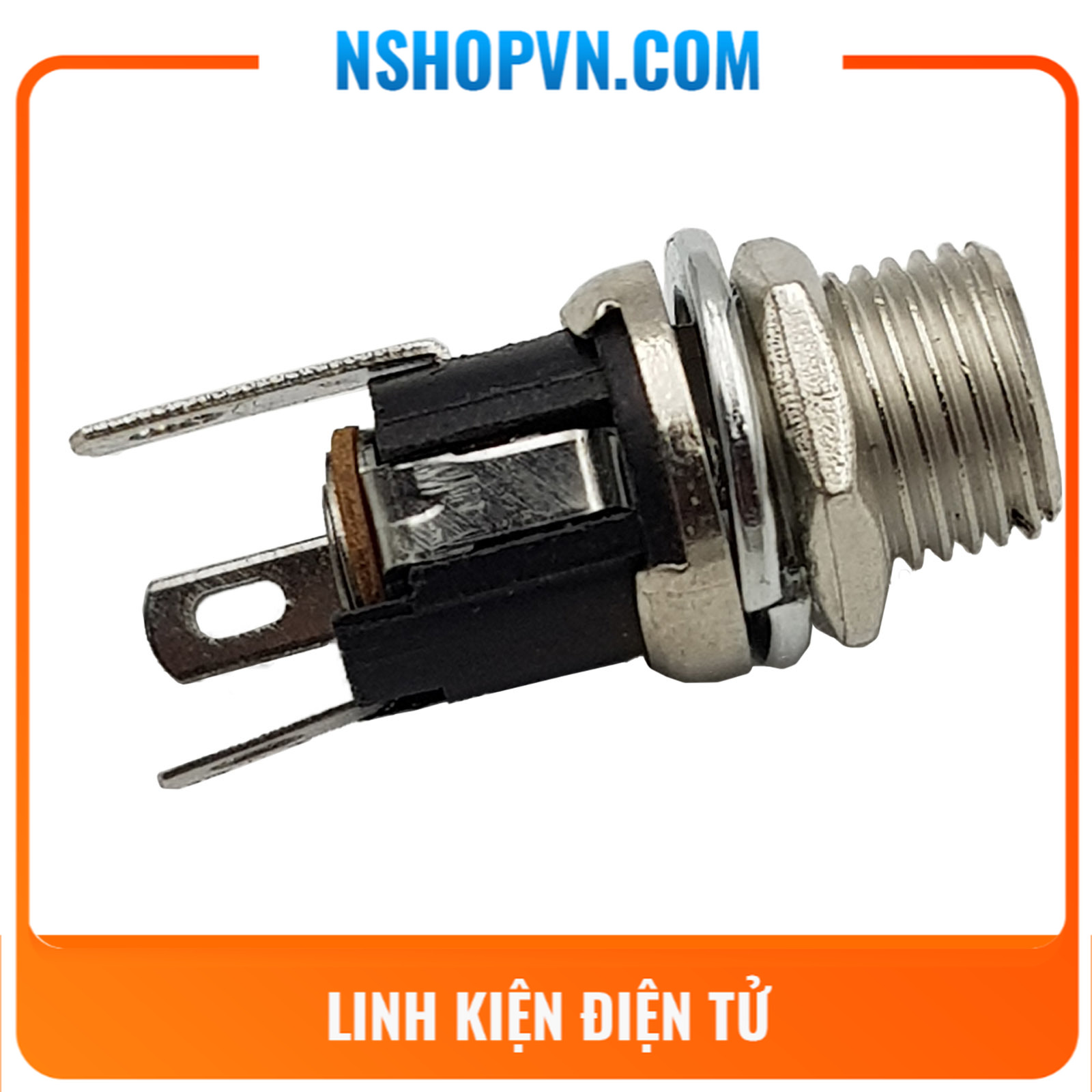 Jack dc cái 5.5x2.1 mm dc-025m