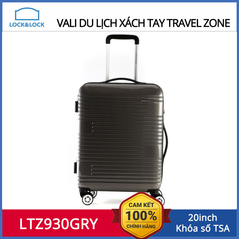 Lịch Sử Giá Vali Du Lịch Lock&Lock Ltz930Gry 20 Inch Màu Ghi Cam Kết Chính  Hãng 100% Cập Nhật 8/2023 - Beecost