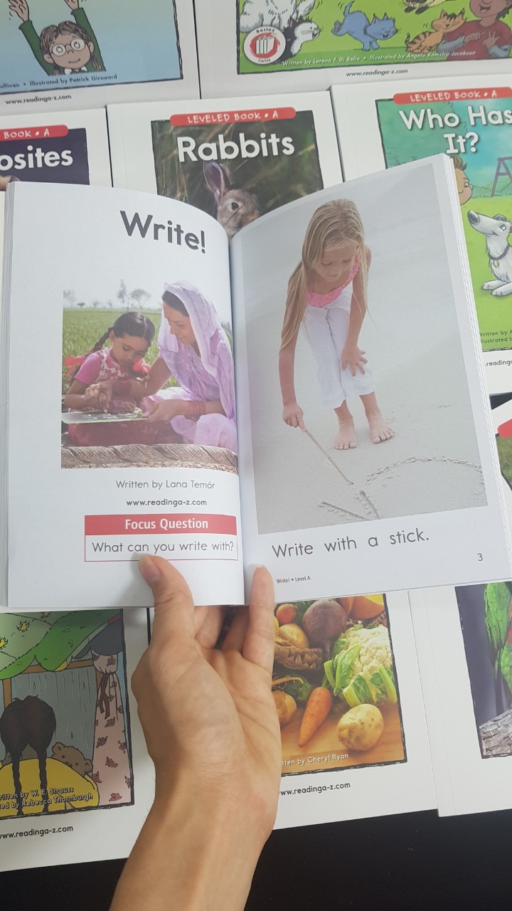 Bộ nhập razkids A gộp 10 cuốn (Tặng kèm file nghe)