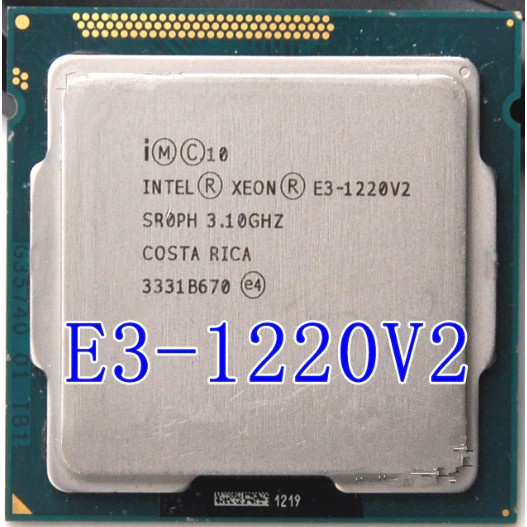 CPU XEON E3 1220V2 - E3 1230V2 - E3 1220V3 - E3 1230V3 SK 1155 - 1150