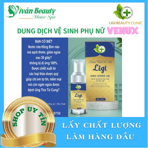 Dung Dịch Vệ Sinh Phụ Nữ Venux Ligi 100ml