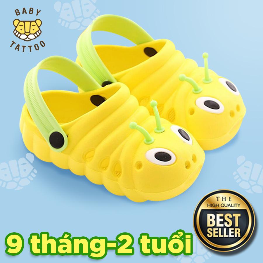 [HCM]Dép không thấm nước cho trẻ hình con sâu nhỏ dễ thương