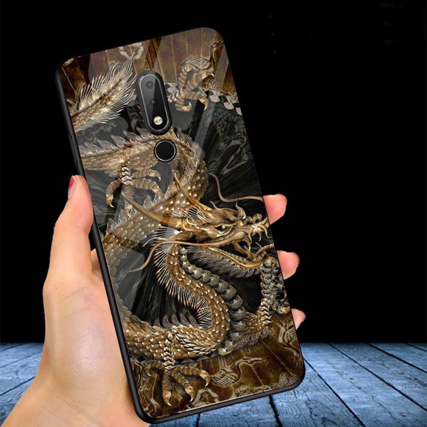 Ốp Lưng Kính 3D NOKIA 6.1 PLUS Ốp lưng thế hệ mới cao cấp