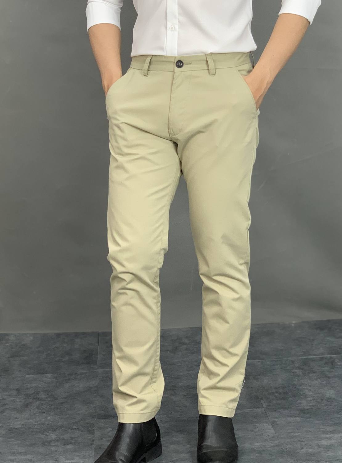Quần kaki nam form ôm Hàn Quốc Q0008