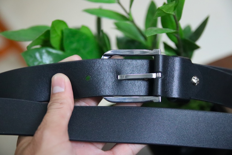Dây nịt 3.0cm da bò cao cấp siêu mềm 2 màu đen nâu