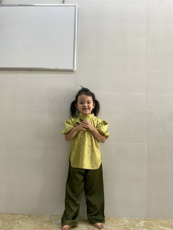 Đồ Lam Đi Chùa # SET Sẫm Tay Phồng Mẹ và Bé# SET MẸ VÀ BÉ