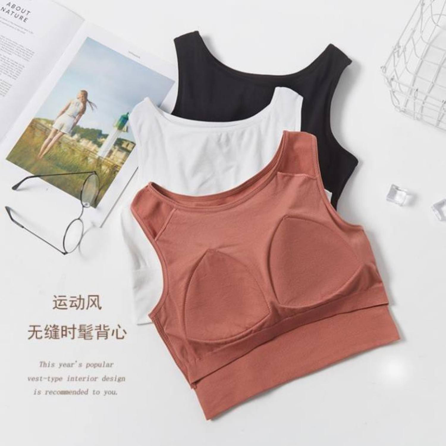 [SIÊU SALE] ÁO BRA CROPTOP KIỂU DÁNG THỂ THAO NĂNG ĐỘNG