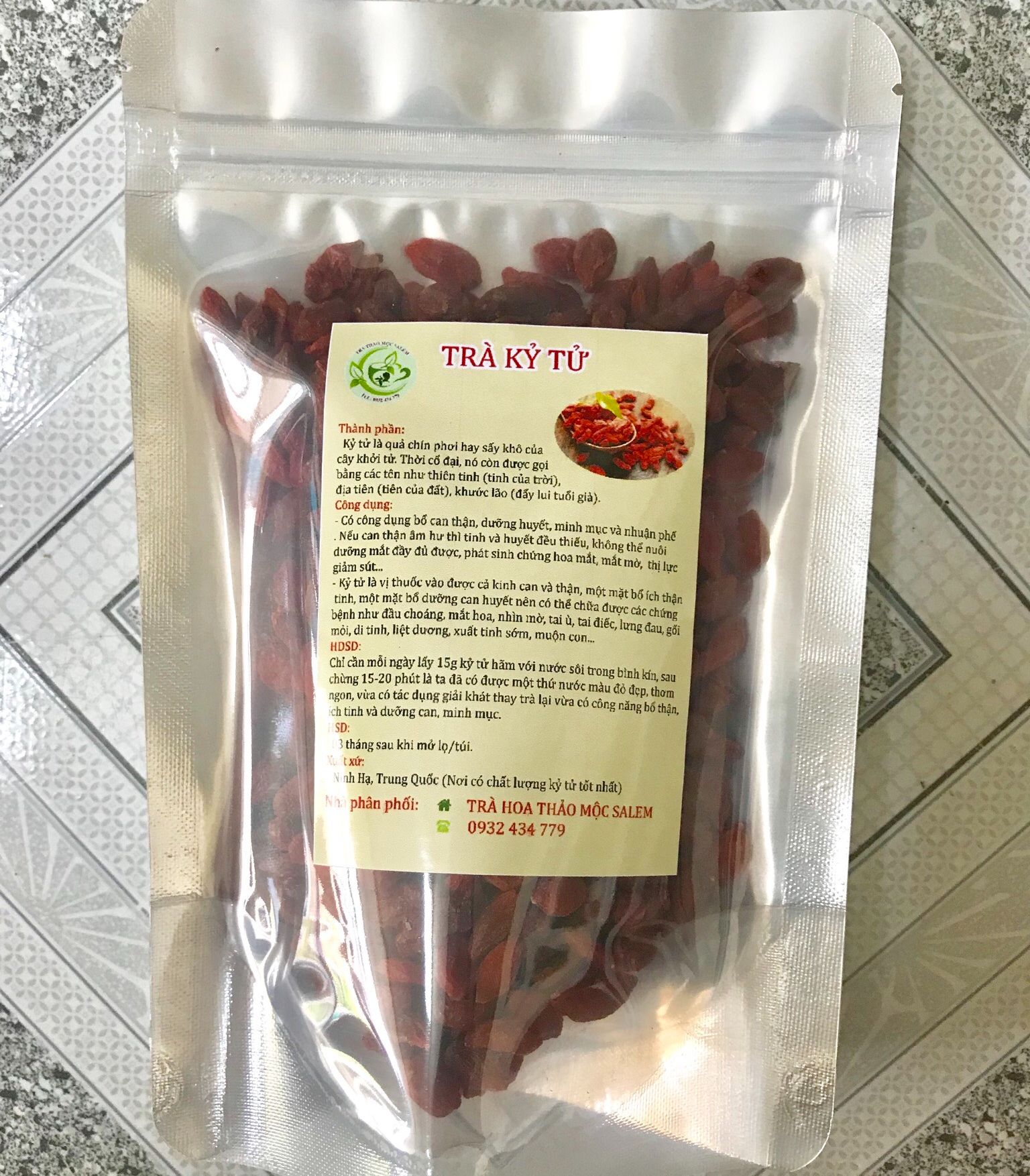[HCM]TRÀ KỶ TỬ NINH HẠ 200Gr