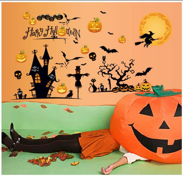 Decal trang trí lễ hội HALLOWEEN 02