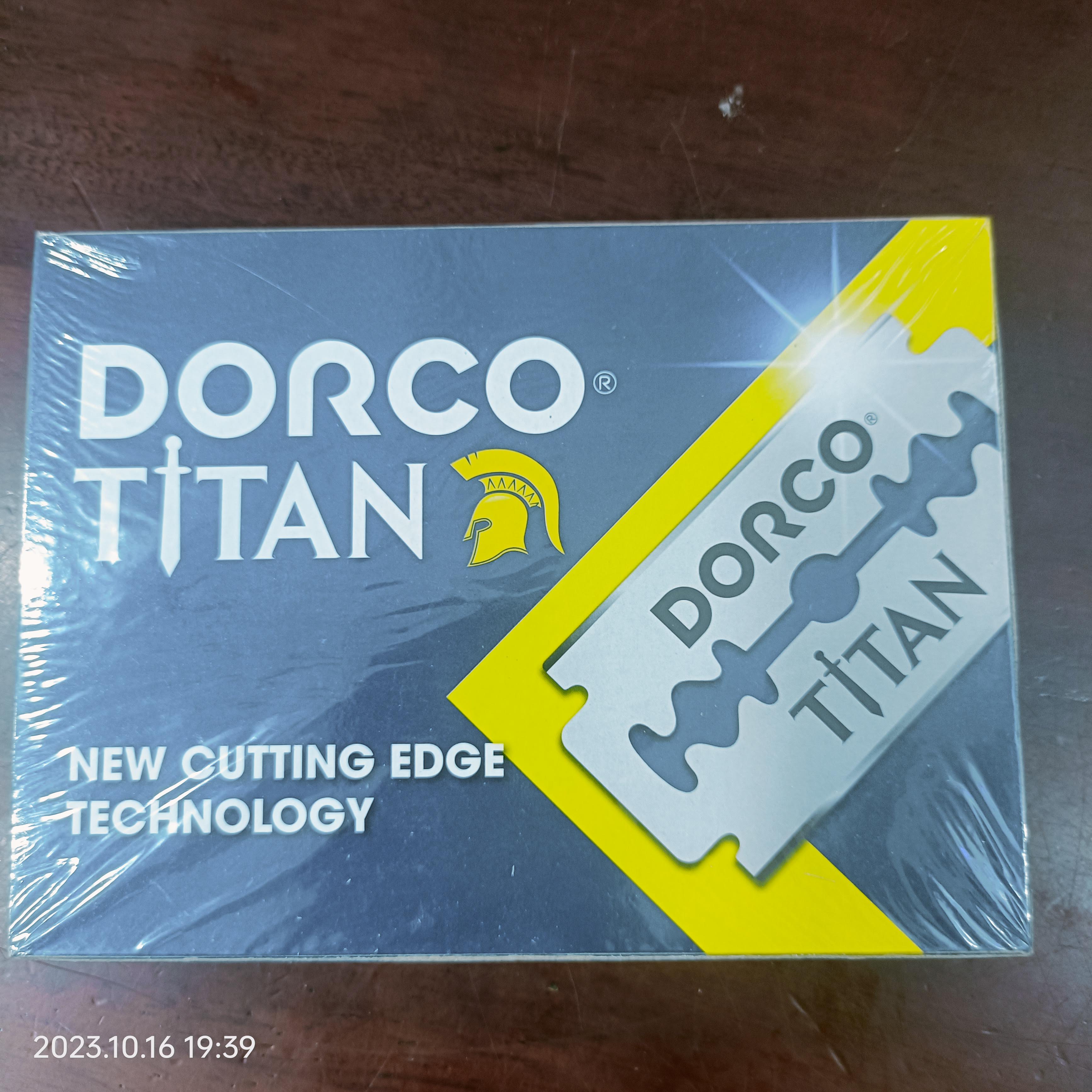 Hộp 100 Lưỡi Dao lam Dorco Titan