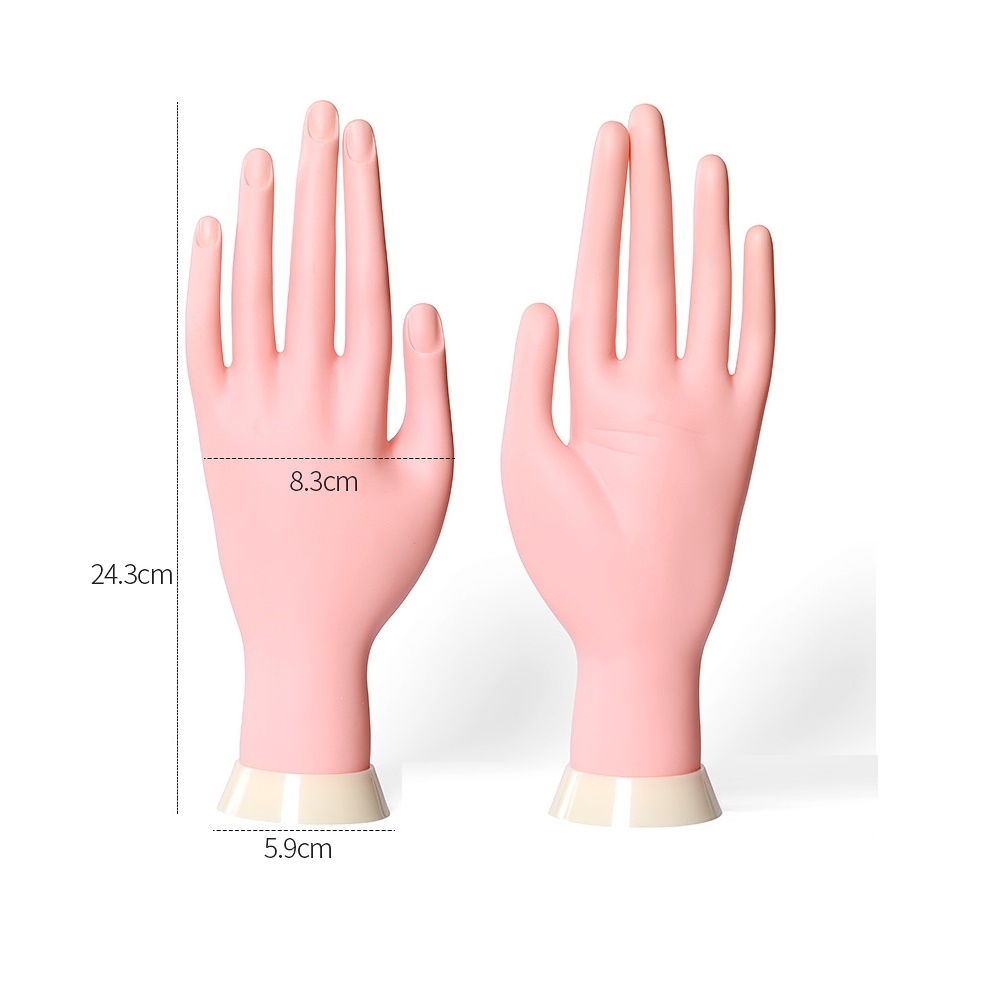 Bàn Tay Giả Học Nail