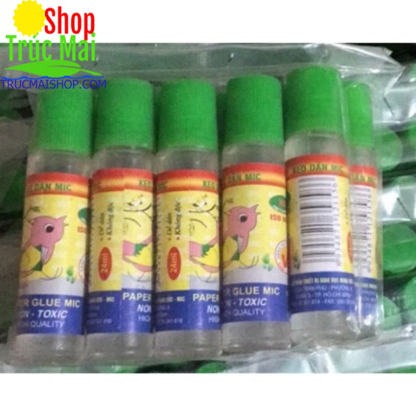 Sỉ 10 lọ keo gián giấy 24ml  Mic