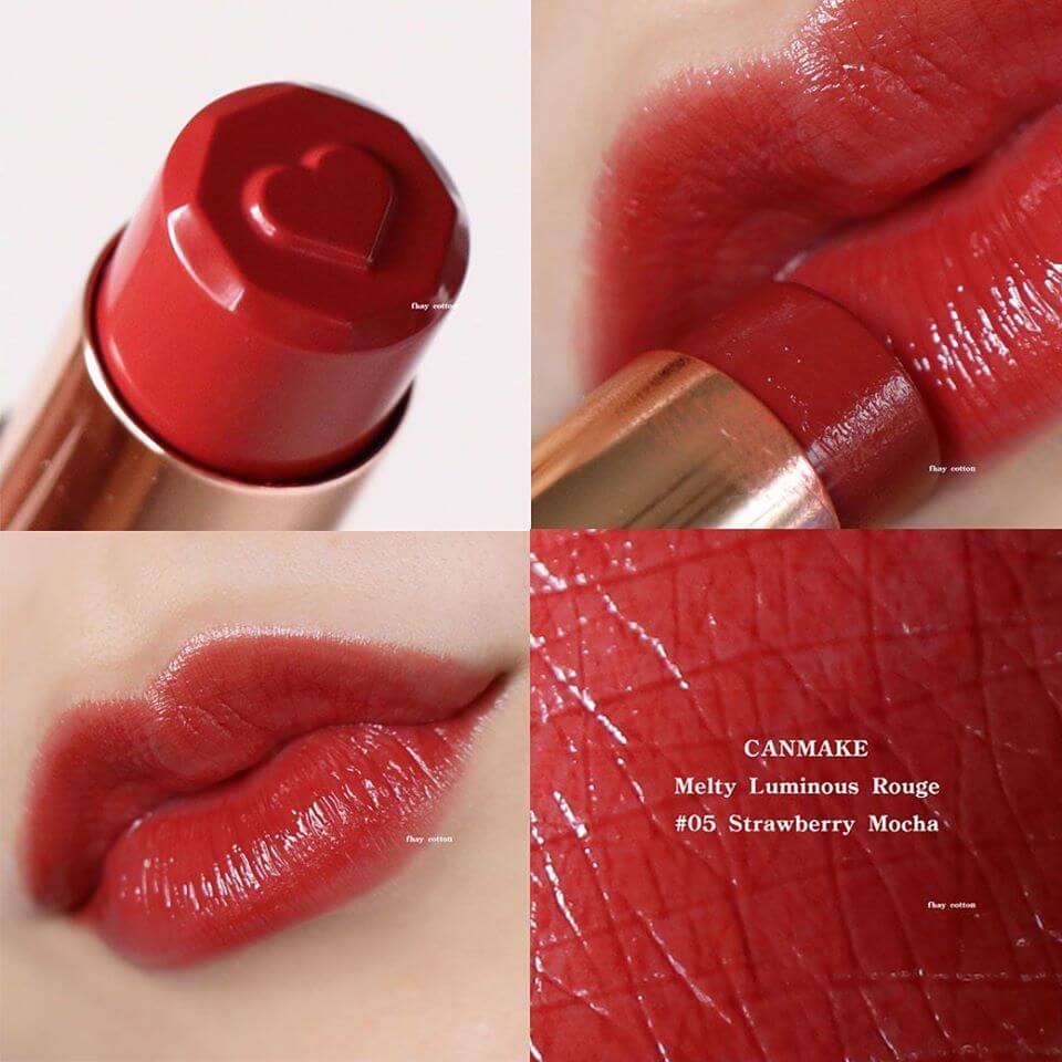 Son Môi Canmake Melty Luminous Rouge Dưỡng Môi Mềm Mượt (3.8g)
