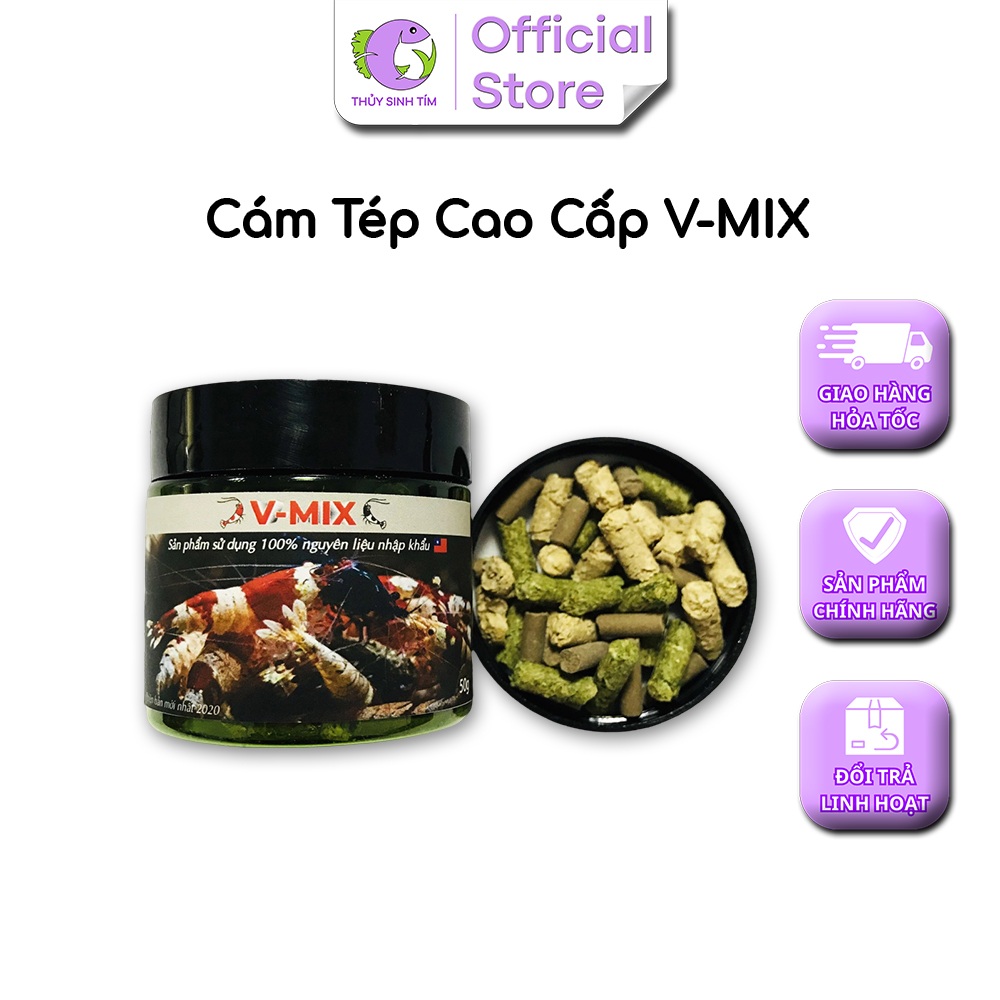 Cám Tép Cao Cấp V-MIX (Lựa Chọn Tốt Nhất Cho Tép Cảnh)