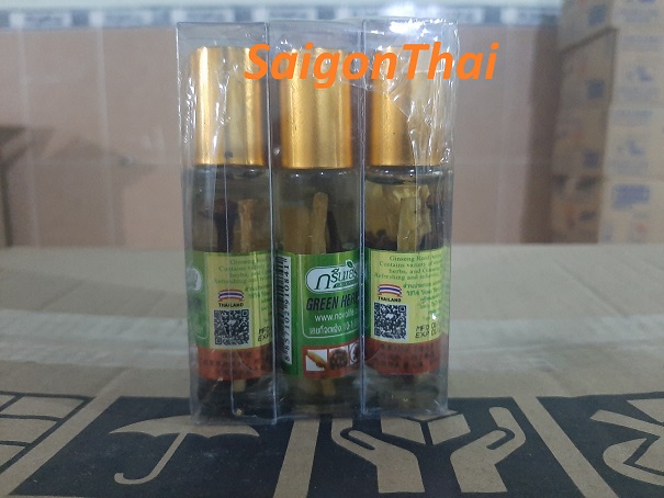 Chai dầu lăn Thảo Dược Thái Lan 8ml