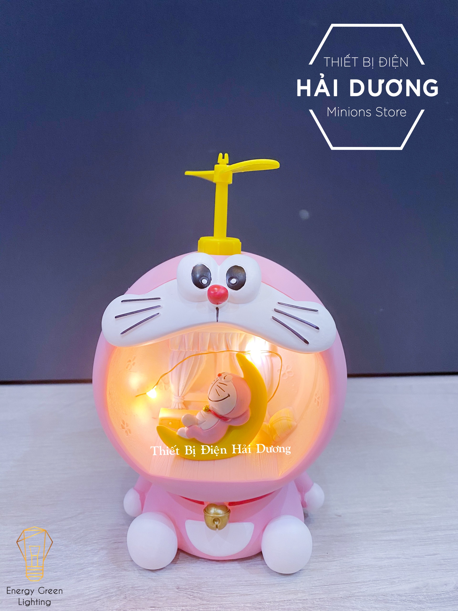 Đèn ngủ trang trí hình Doraemon dễ thương cho bé (7 mẫu khác nhau) - trang trí căn phòng vintage giá rẻ - Bảo hành 1 năm - Có video