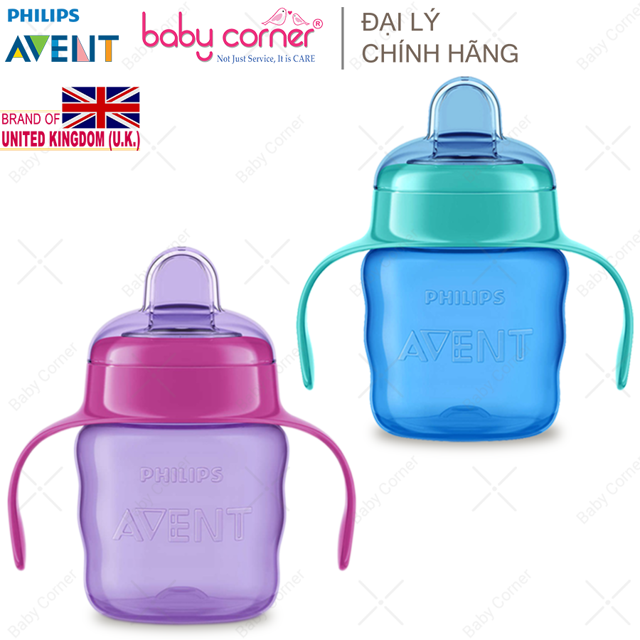 [Chính Hãng] Bình Uống Nước Có Vòi Philips Avent 200ml Cho Bé 6M+