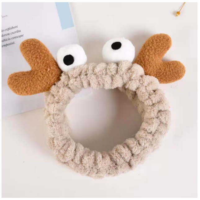 Băng Đô Rửa Mặt Băng Đô Con Cua Mắt Lồi Hàn Quốc Dễ Thương / Băng đô sừng mắt | Băng đô cute hình con cua băng đô rửa mặt trang điểm kiểu dáng hàn quốc