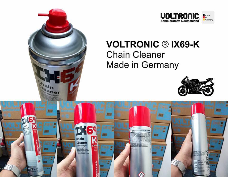 Chai rửa sên vệ sinh sên IX69 Voltronic 600ml