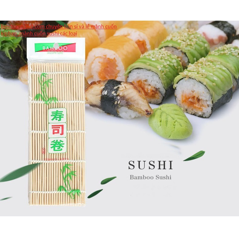[KoreanMart] Mành tre làm cơm cuộn Kimbap Hàn Quốc