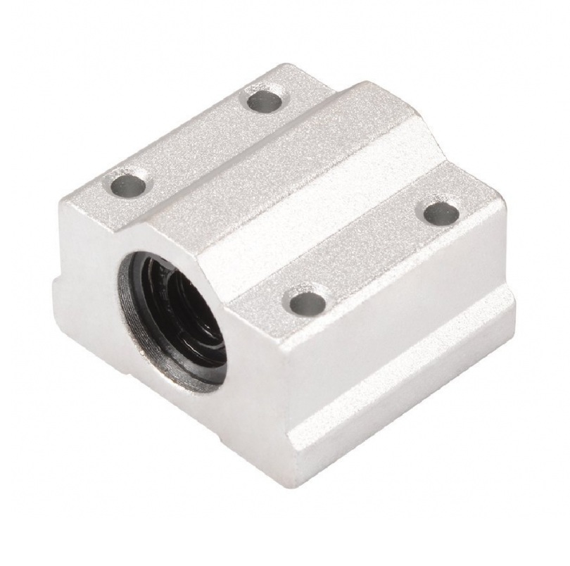 vòng bi trượt, con trượt scs8uu (trục 8mm)