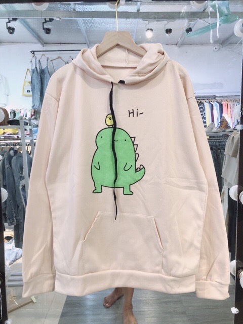 Áo hoodie khủng long Hi Y&V