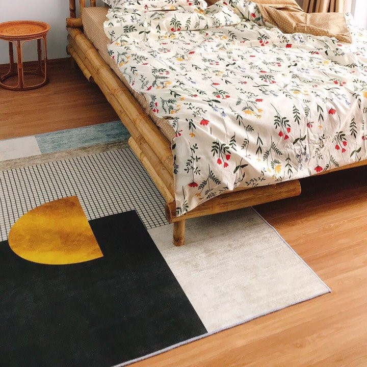 Thảm trải sàn, thảm lỳ bali kích thước 1m6x2m3