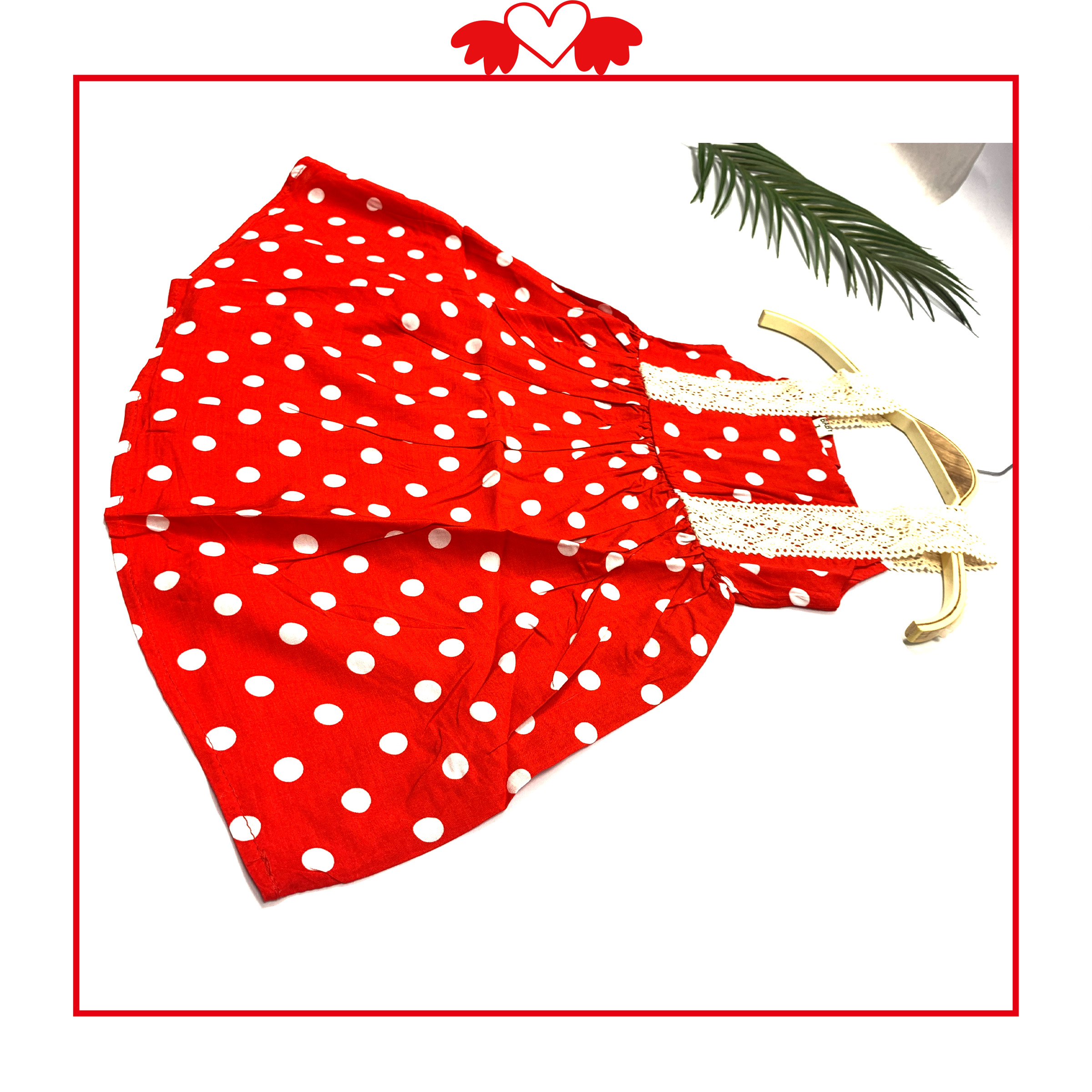 VÁY LANH LỤA 2 DÂY CHO BÉ GÁI 8-22KG