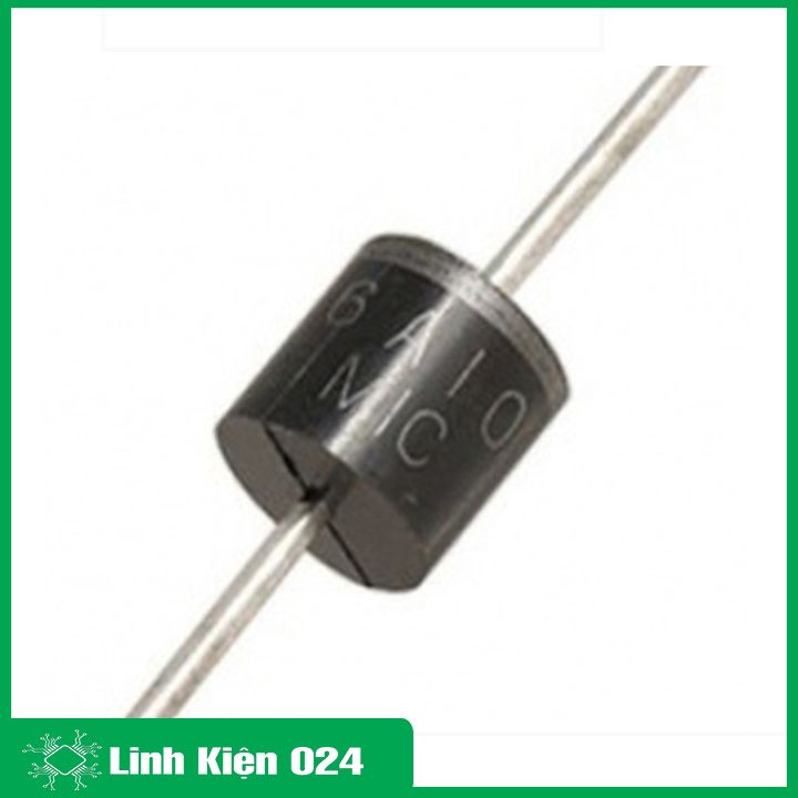 Diode chỉnh lưu 6A10 6A 1000V chân cắm DIP