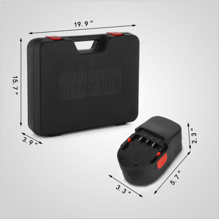 18V rechargeable electronics automatic butter device fullfile device LCD display