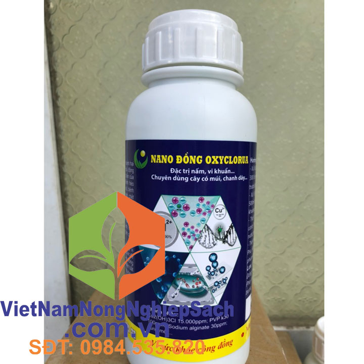 NANO ĐỒNG OXYCLORUA CHAI 500ML