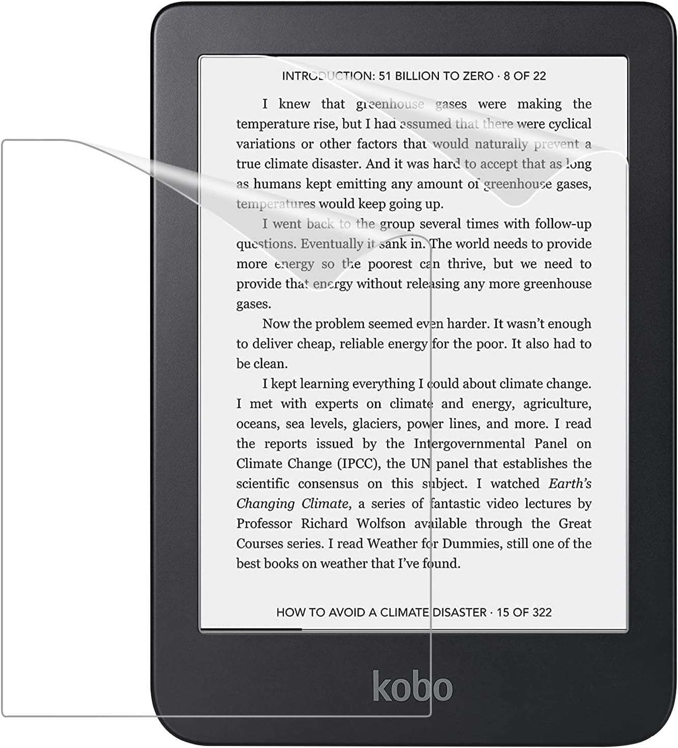 Dán Màn Hình Máy Đọc Sách 6inch Lõm, Kindle Paperwhite 1/2/3, Basic 2022/Basic 2020/Basic 2024, Kobo Clara 2E/Clara HD