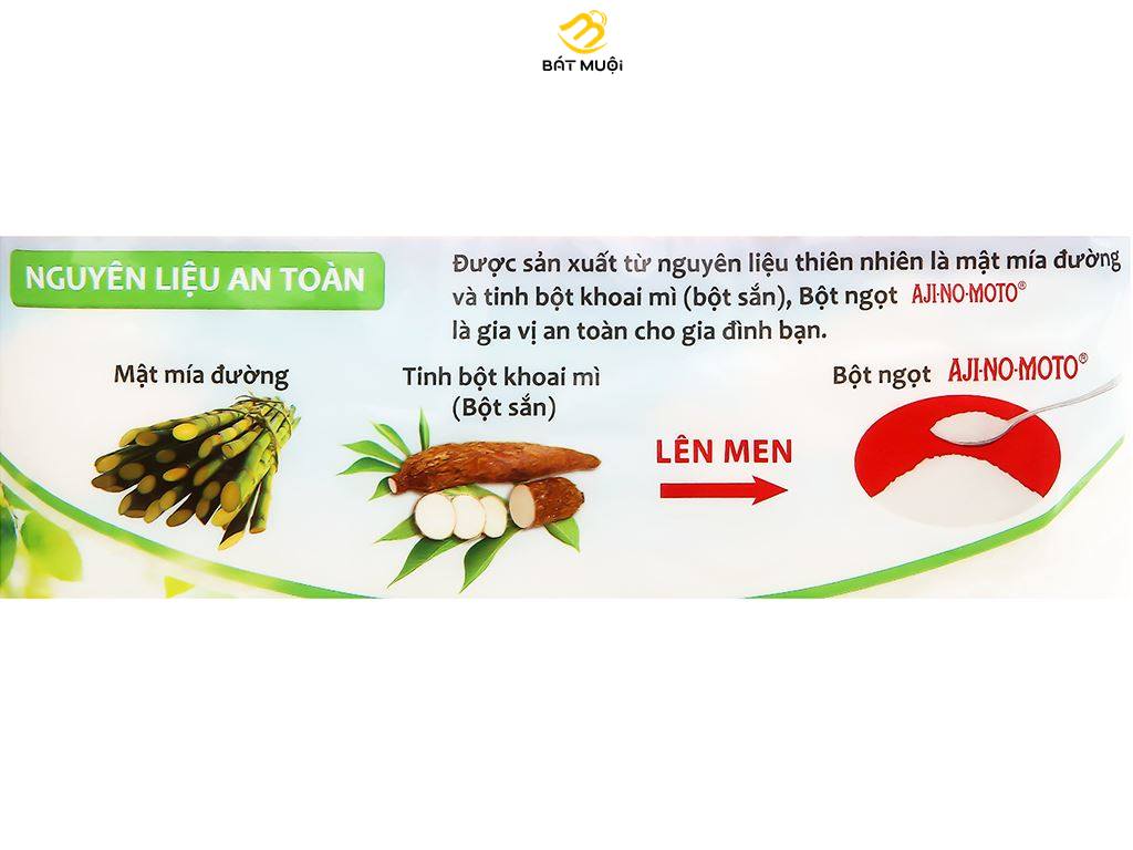 Bột ngọt hạt lớn Ajinomoto gói 1kg