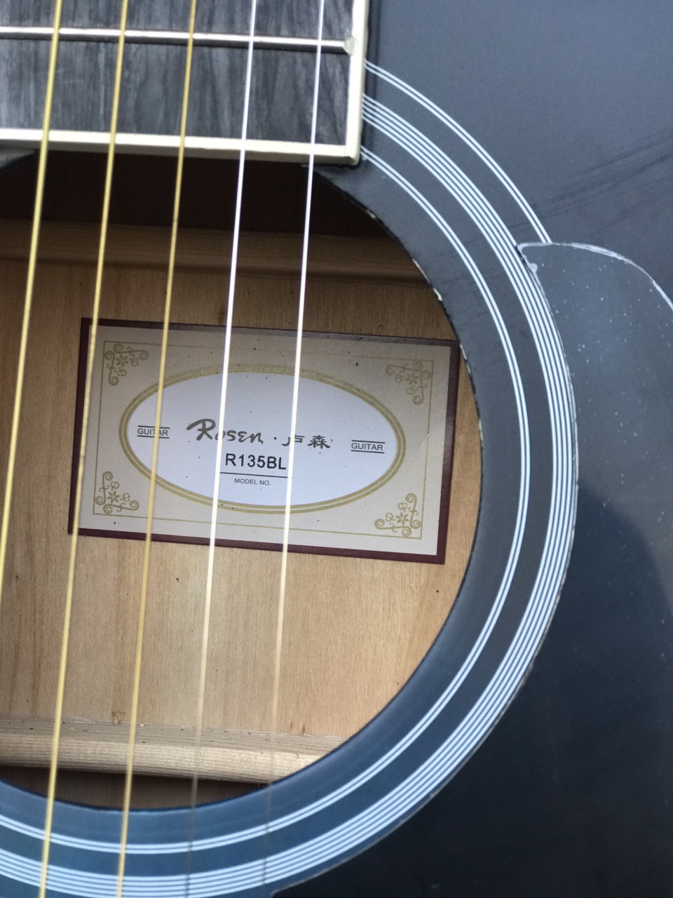 ĐÀN GUITAR ACOUSTIC 40INCH ROSEN R135