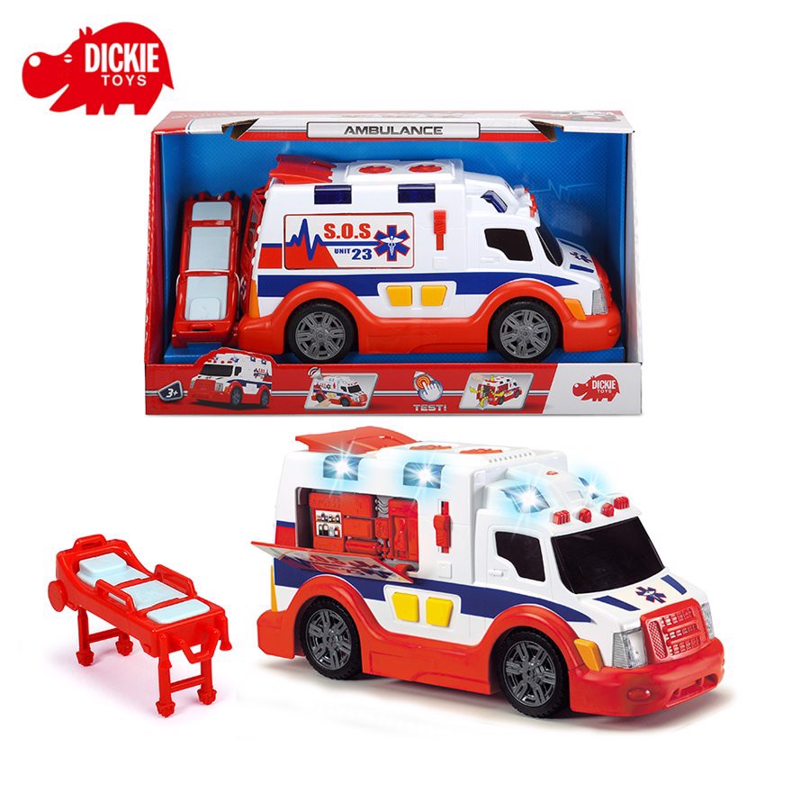 Đồ Chơi Xe Cứu Thương Dickie Toys Ambulance